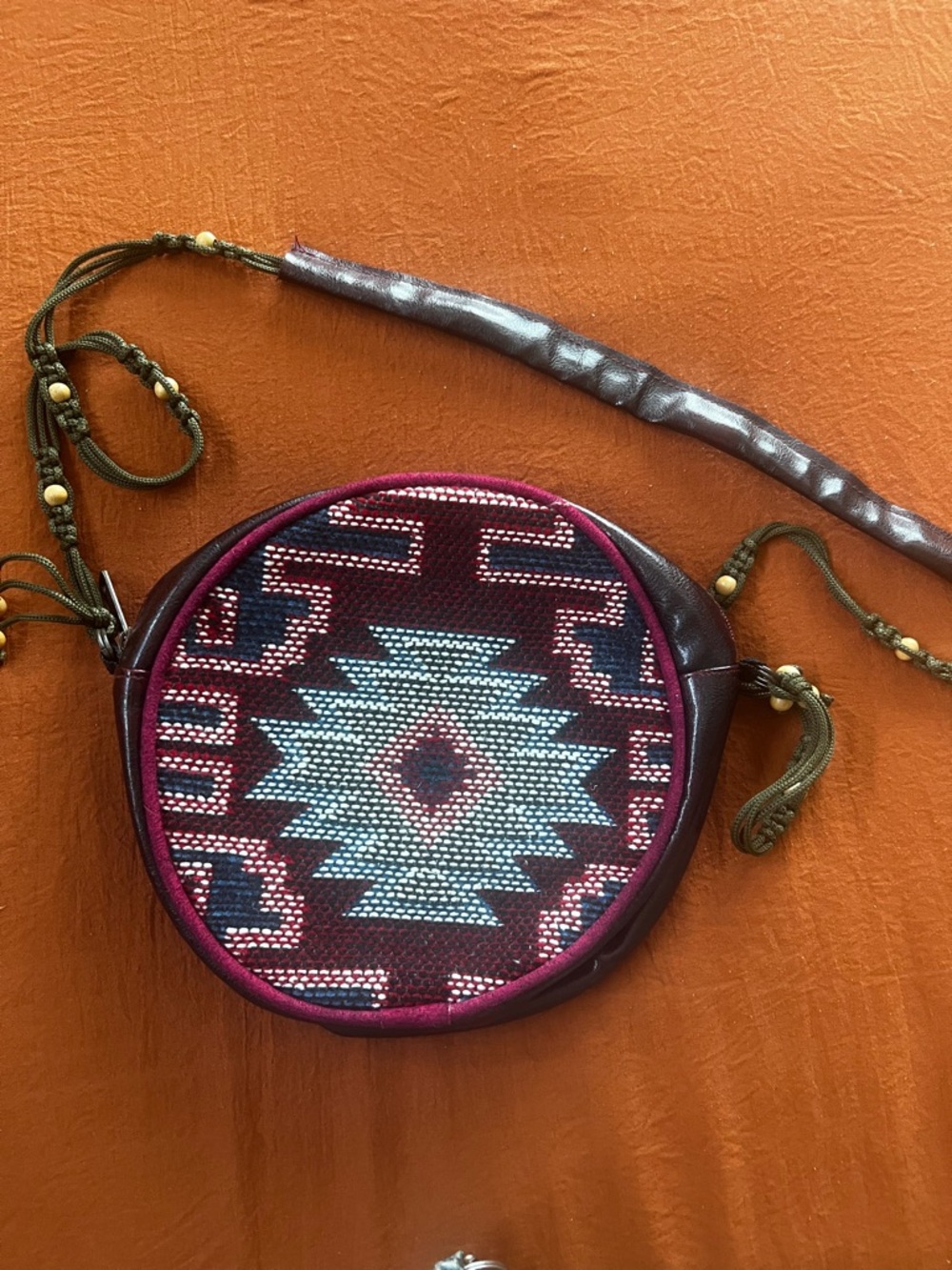 Boho Round Crossbody Bag